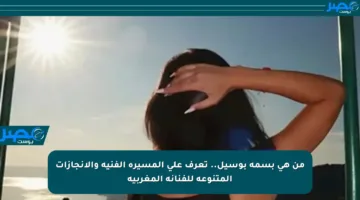 من هي بسمة بوسيل.. تعرف على المسيرة الفنية والإنجازات المتنوعة للفنانة المغربية